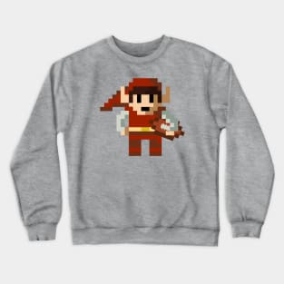 8-Bit Brownie Elf Crewneck Sweatshirt